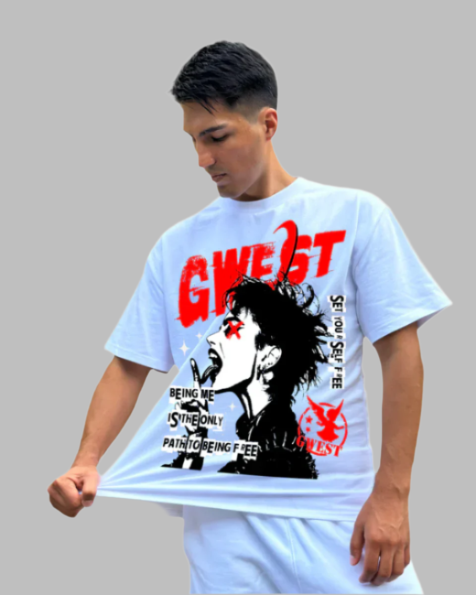 G WEST - Set Yourself Free Regular Tee