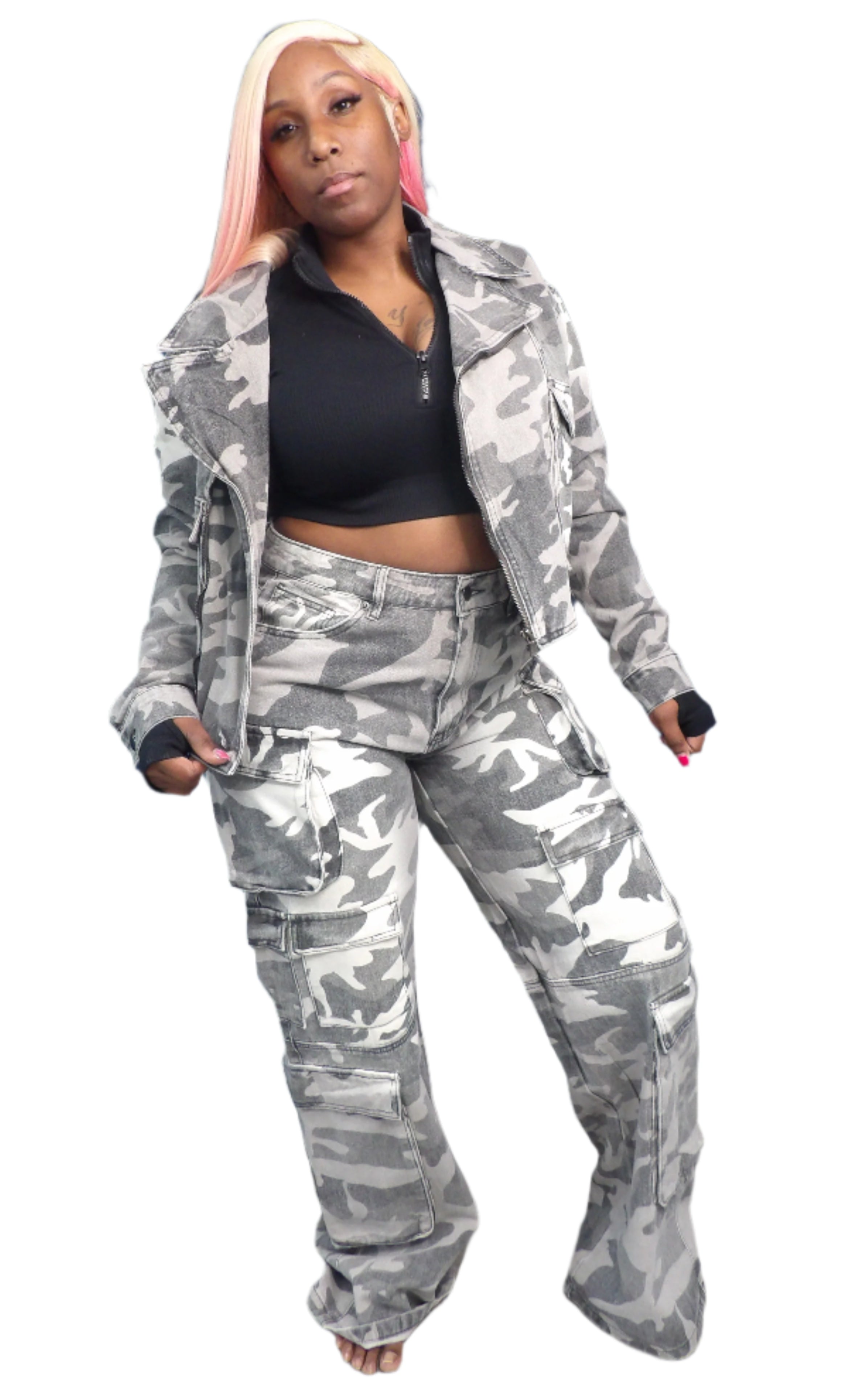 Camo Cargo Pants