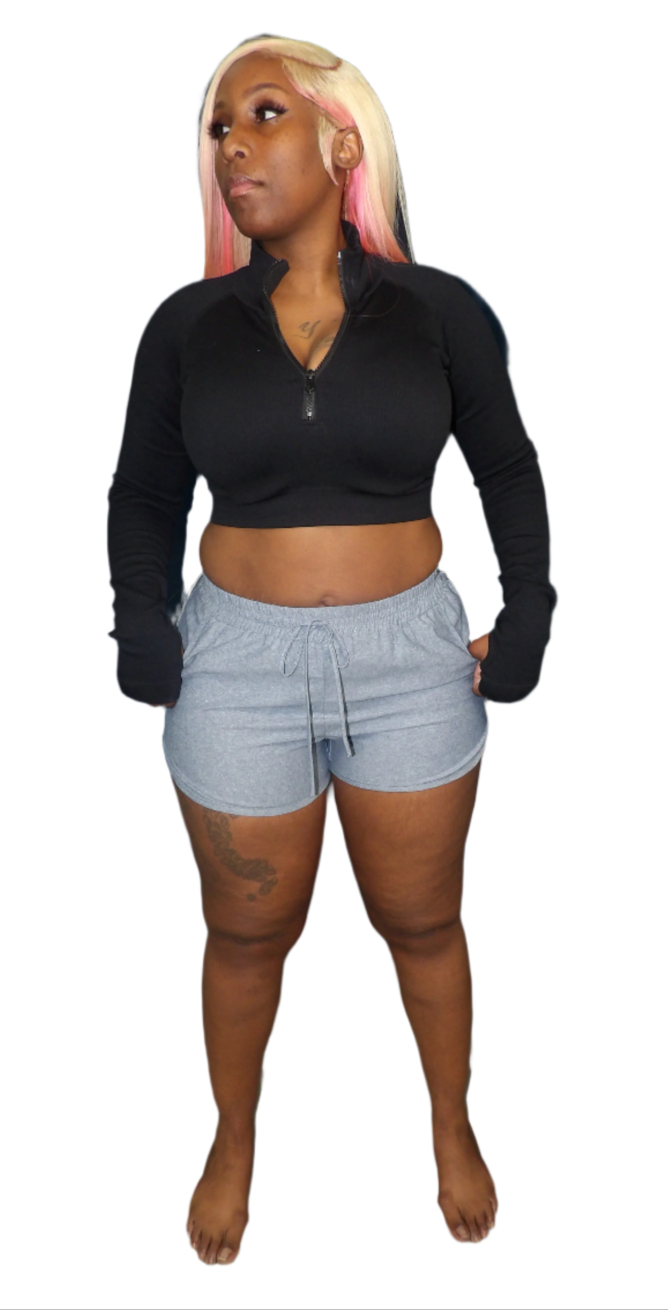 Chambray Comfy Shorts
