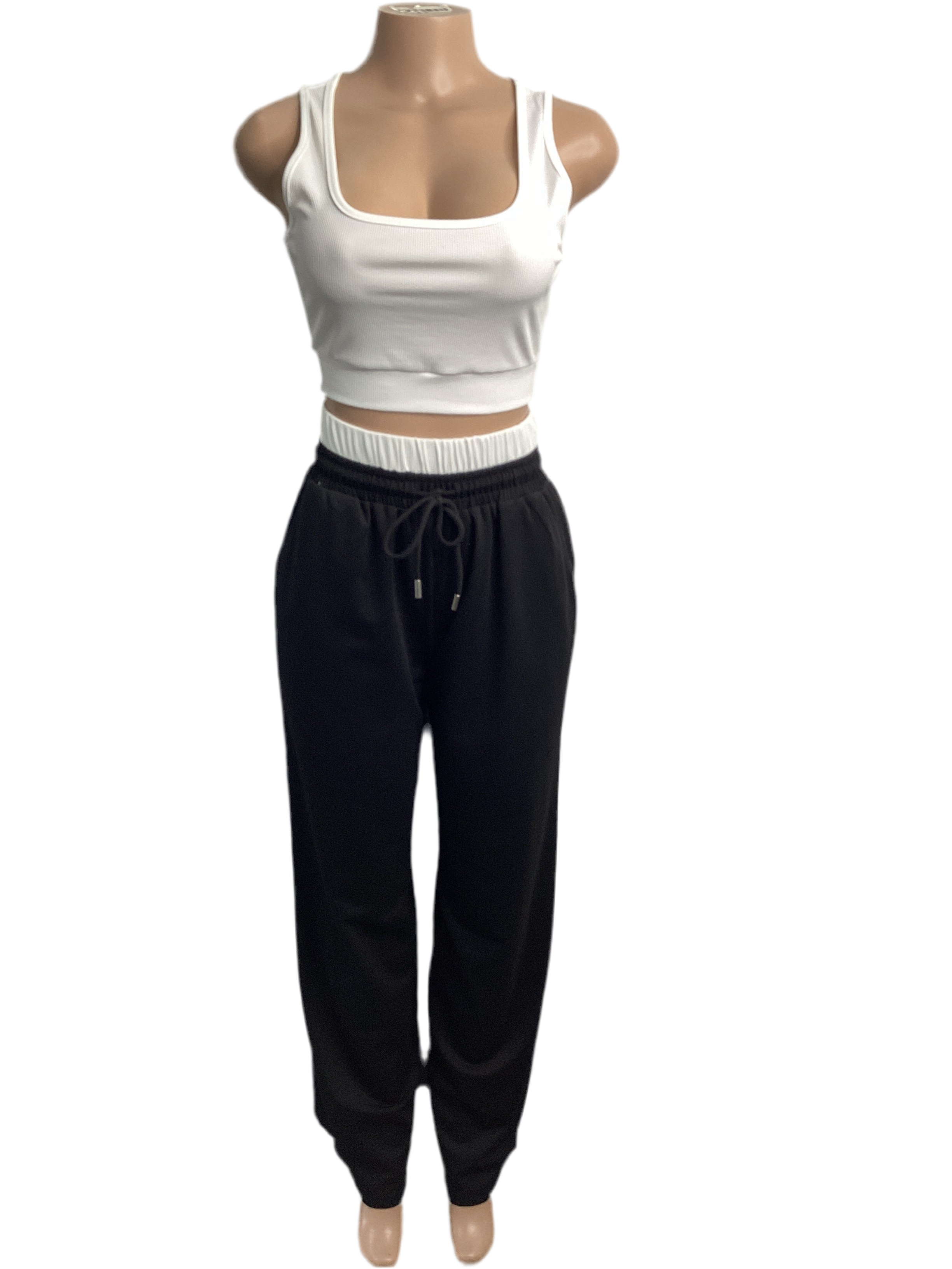 Athletic 2 Piece Sleeveless Set