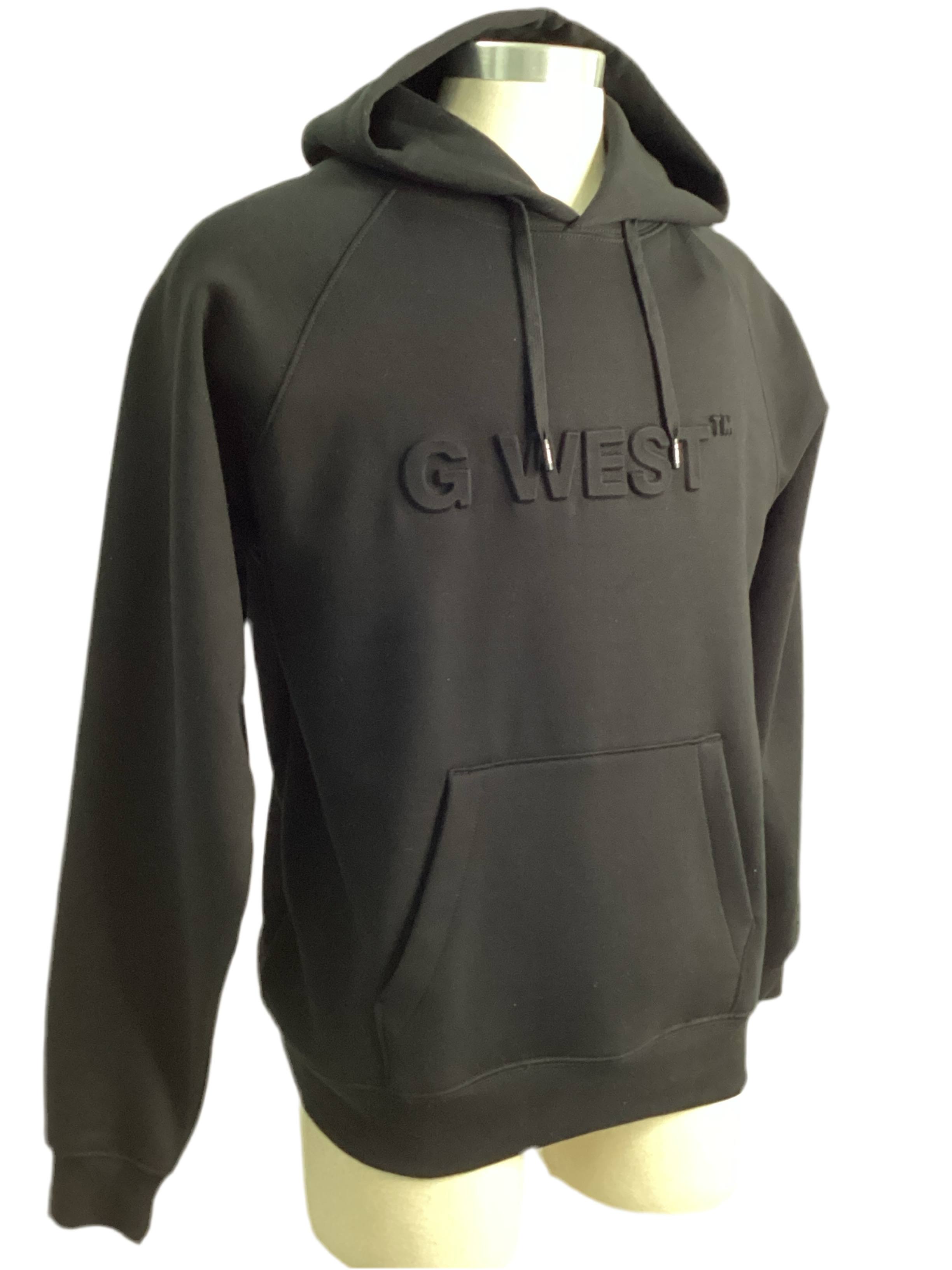G-WEST Embossed Logo Hoodie
