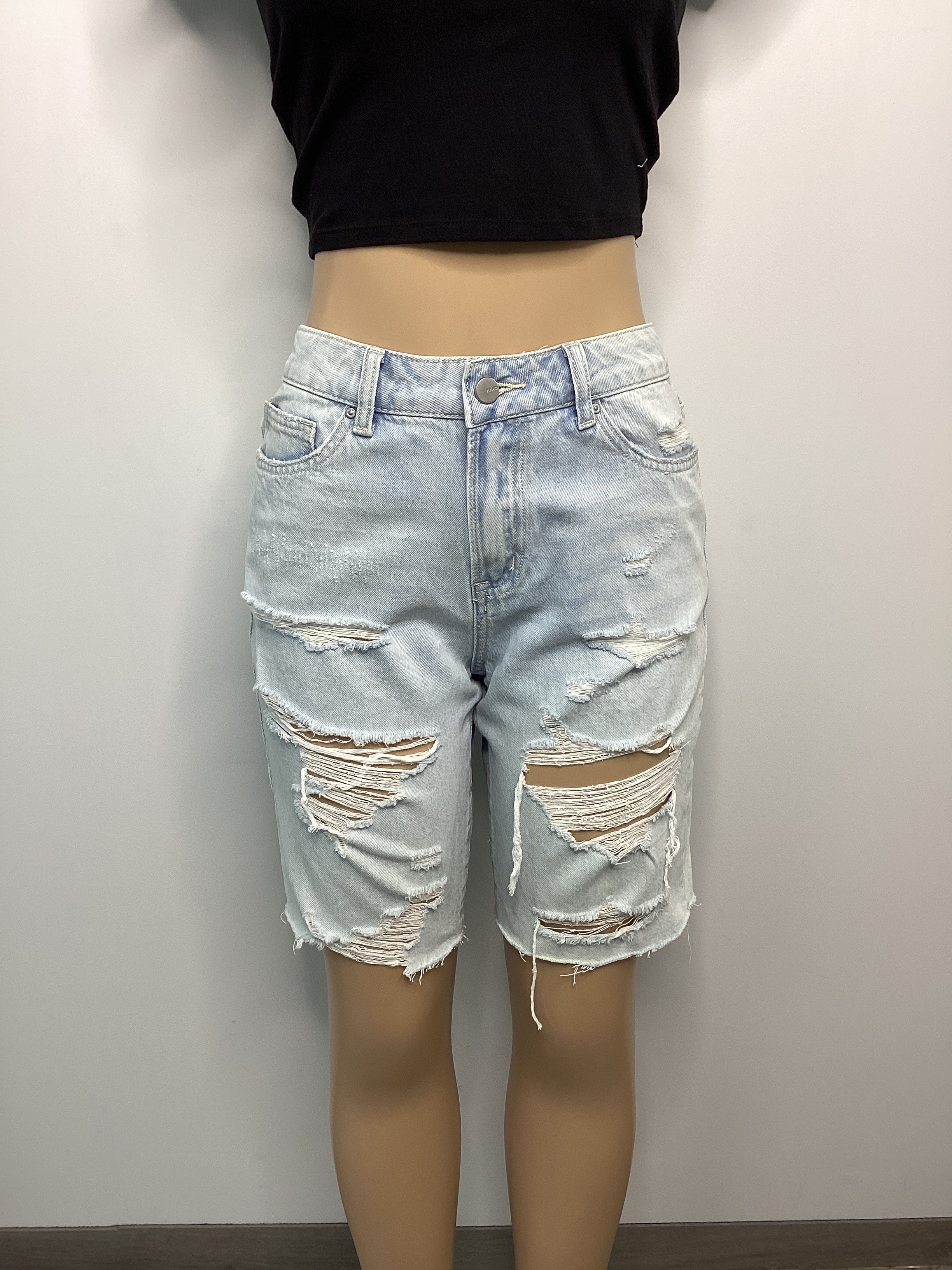 Rigid Bermuda Shorts - Closet Space