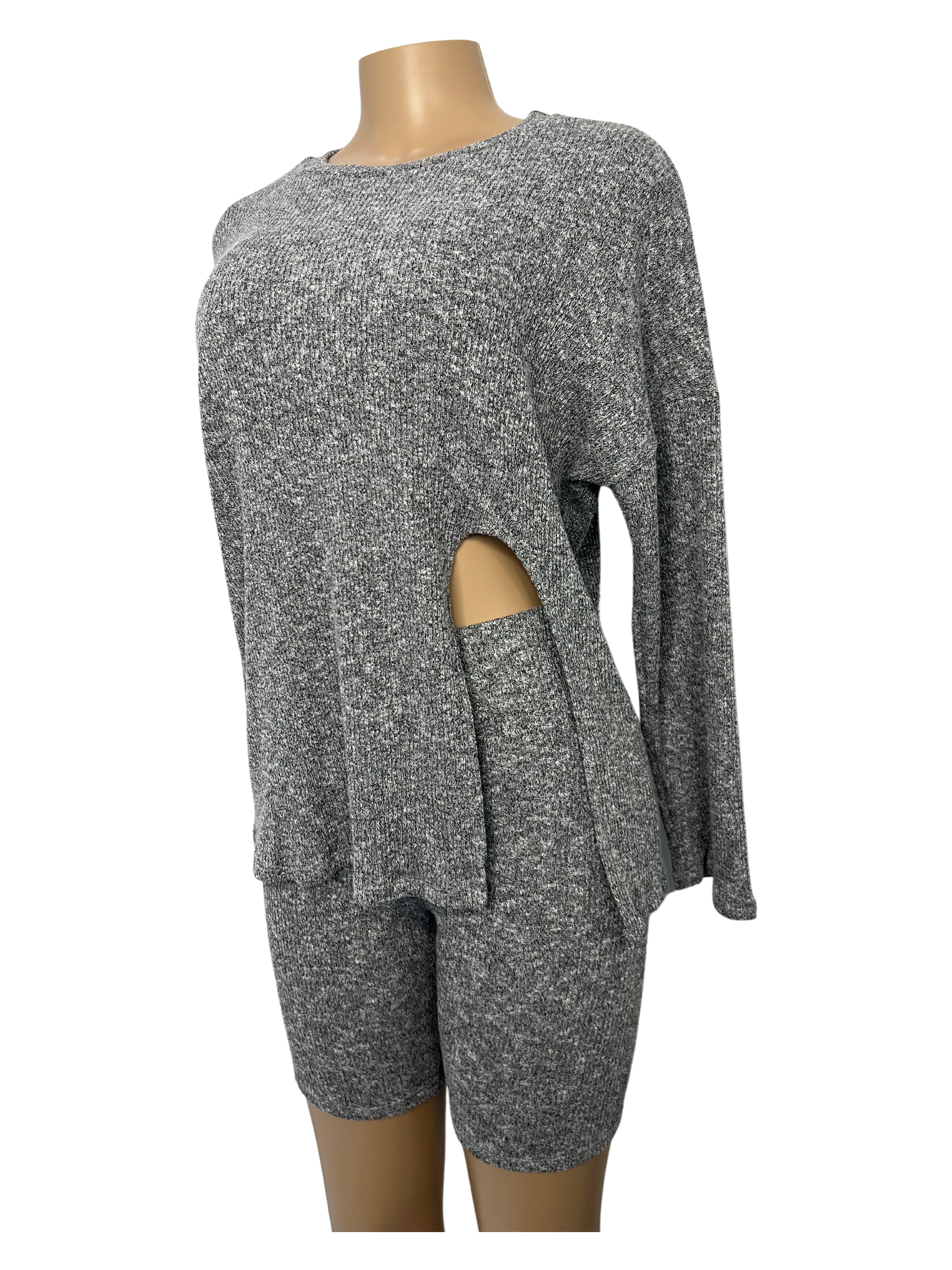 Biker Long Sleeve Top Biker Set - Closet Space