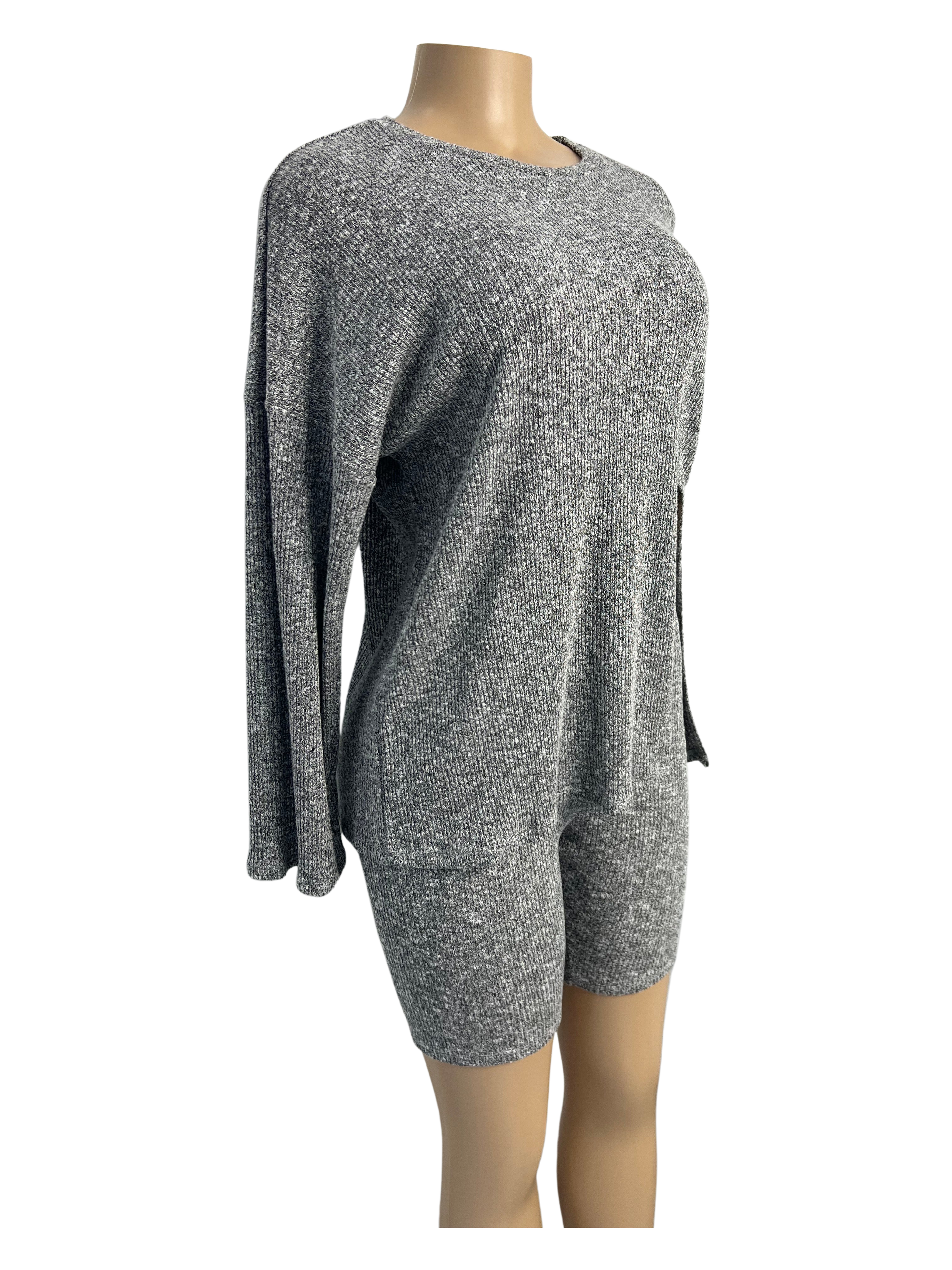Biker Long Sleeve Top Biker Set - Closet Space