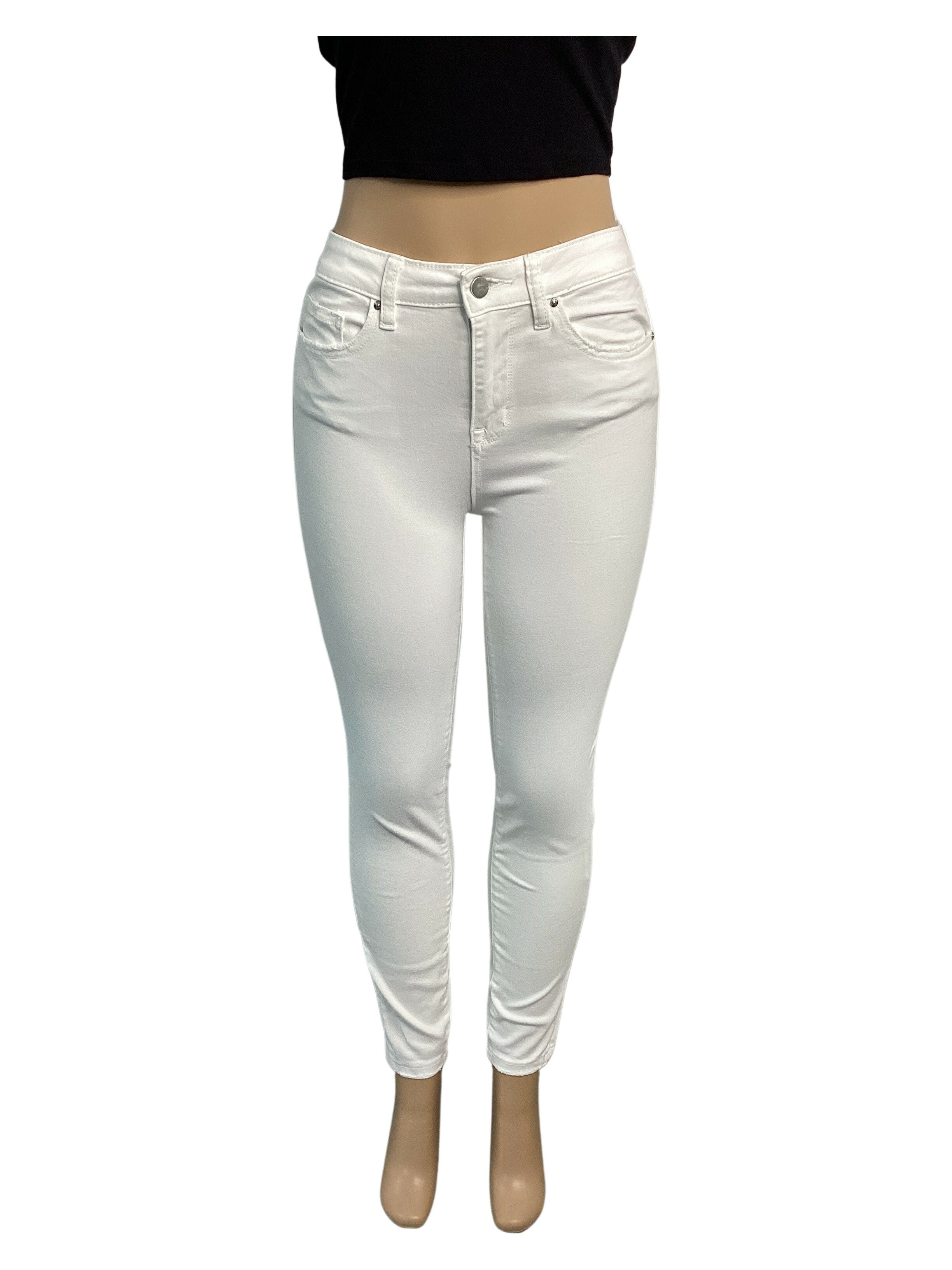 High Rise Ankle Skinny Jean - Closet Space