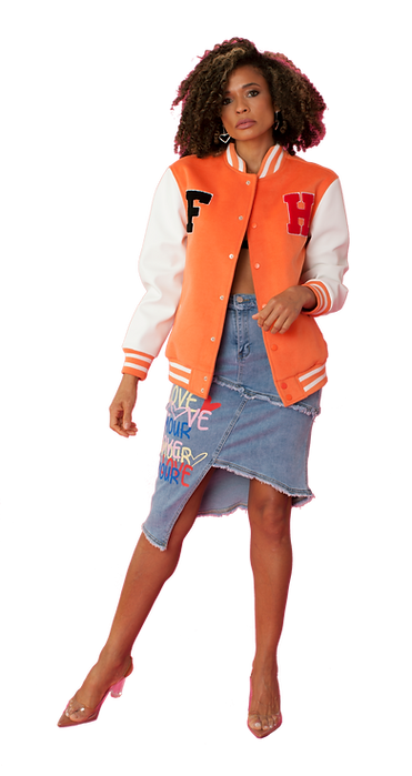 CURVY - For Her Varsity Jacket - Closet Space