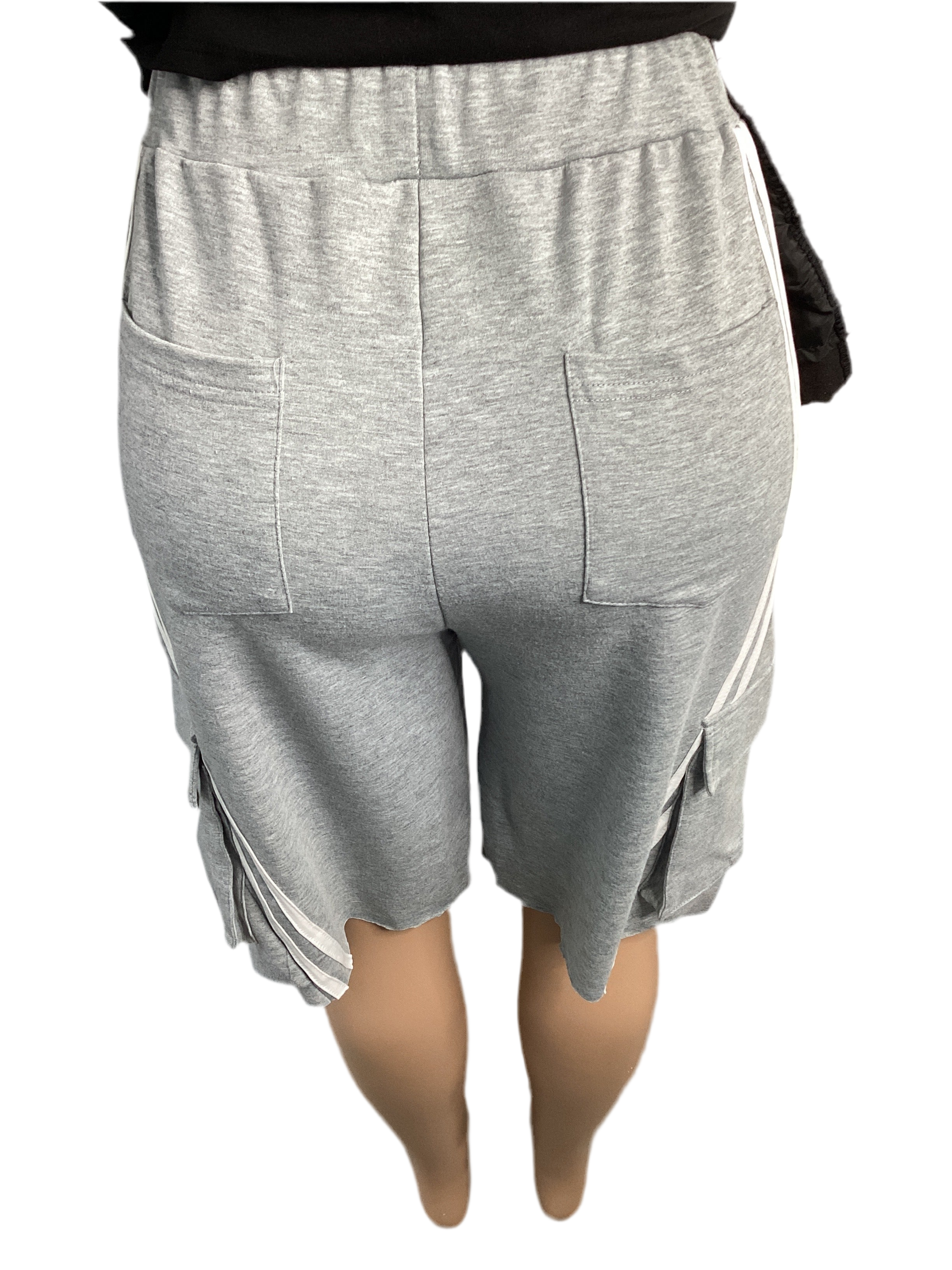 Two-Tone Hybrid Cargo Shorts