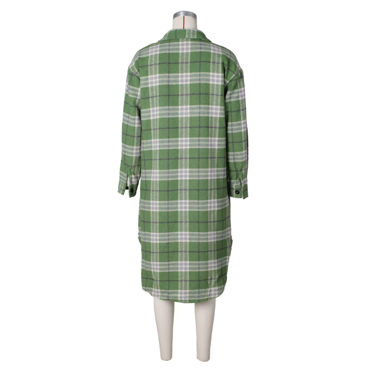 Long Sleeve Flannel Outerwear
