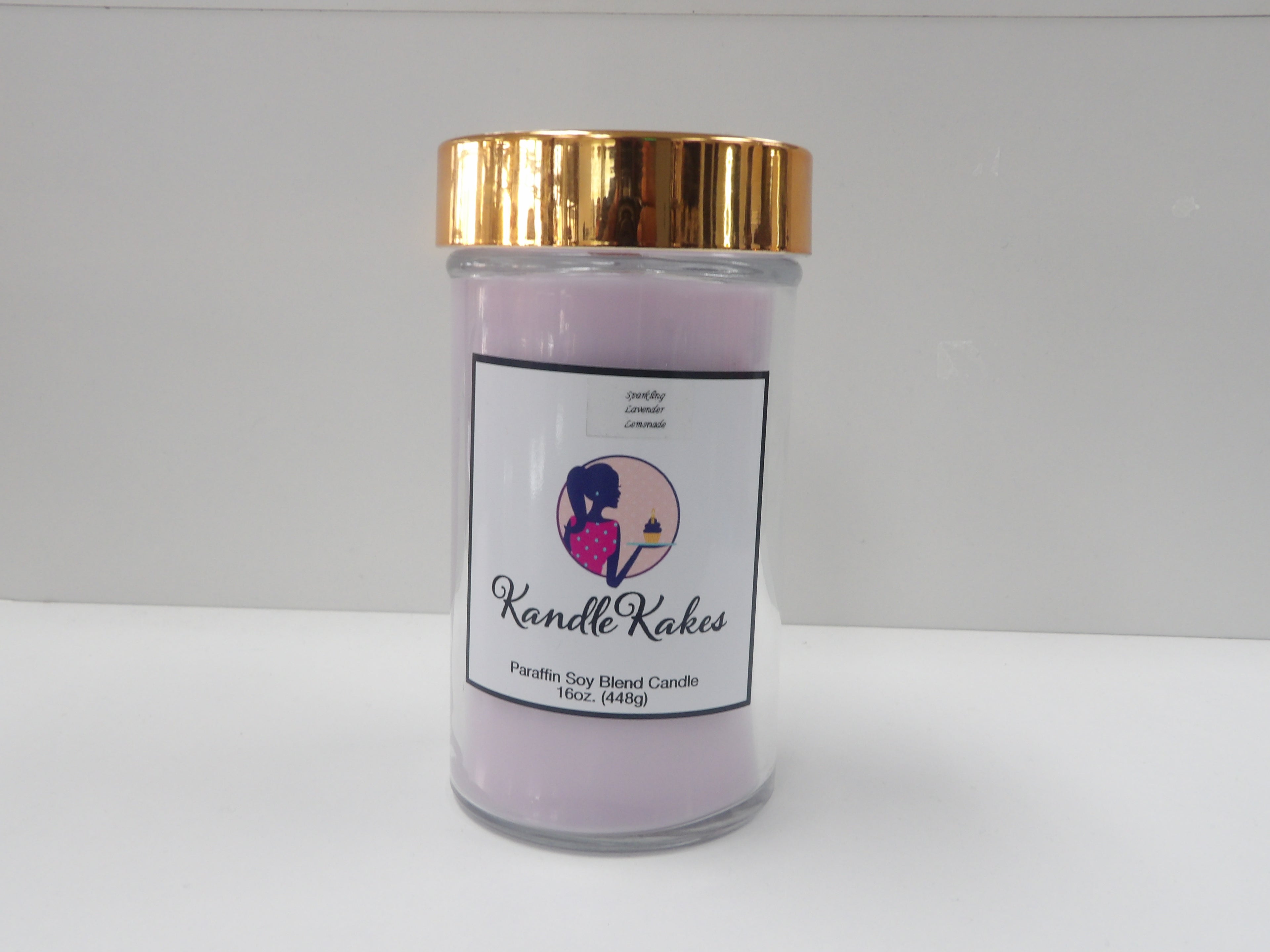 Lemon Lavander Tall Soy Candle