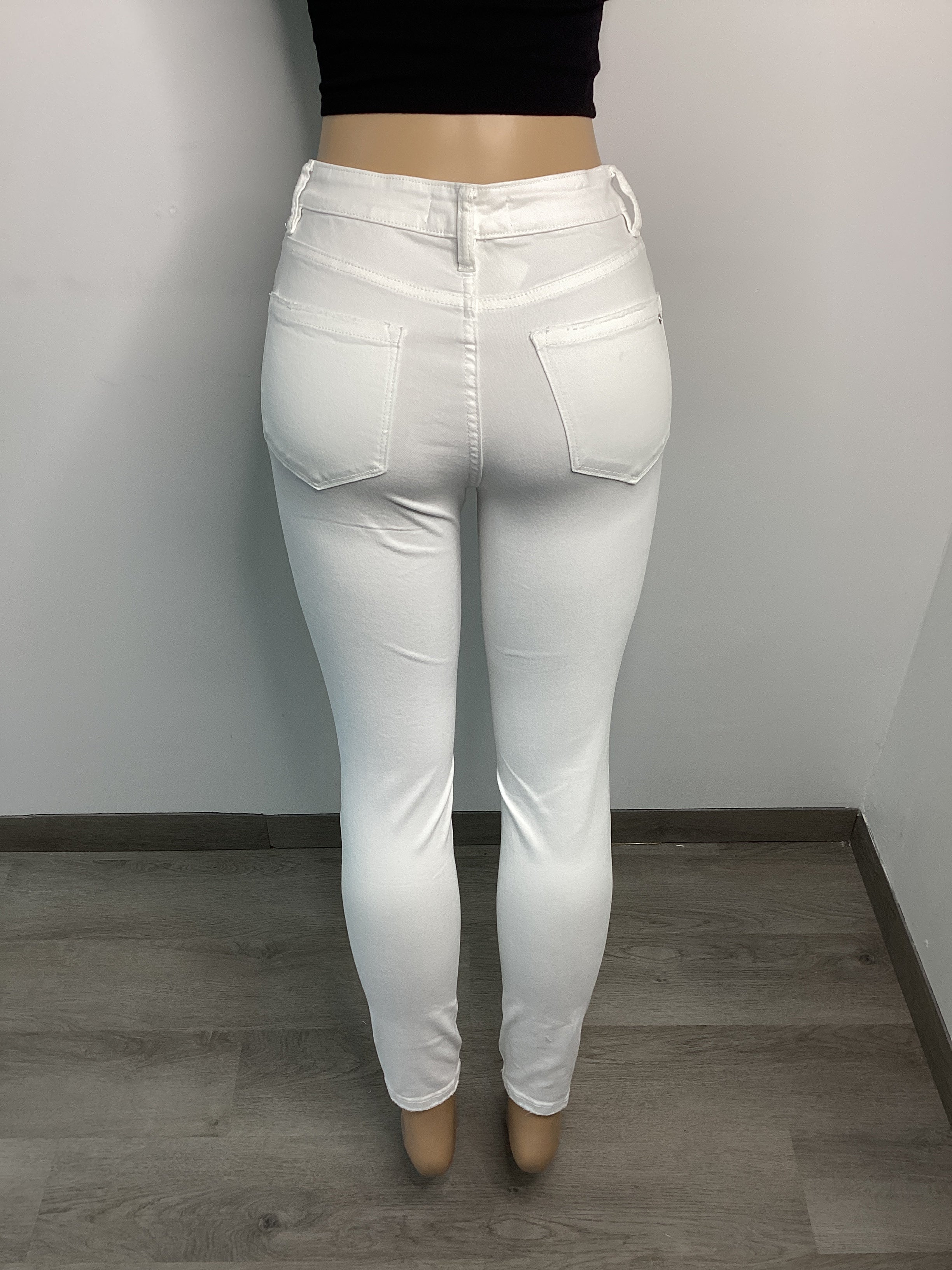 High Rise Ankle Skinny Jean - Closet Space