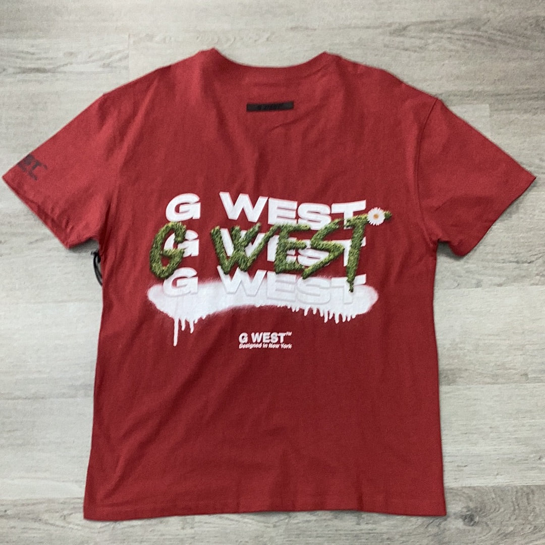 G WEST Grass Drip Tee & Short Set - Closet Space