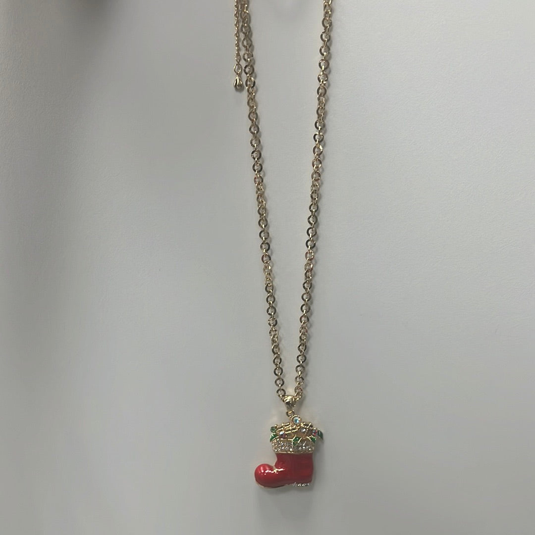 Holiday Stocking Necklace - Closet Space
