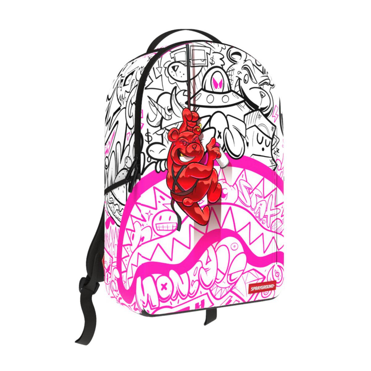 SPRAYGROUND - Diablo Bear Repel Graffiti DLXSR Backpack