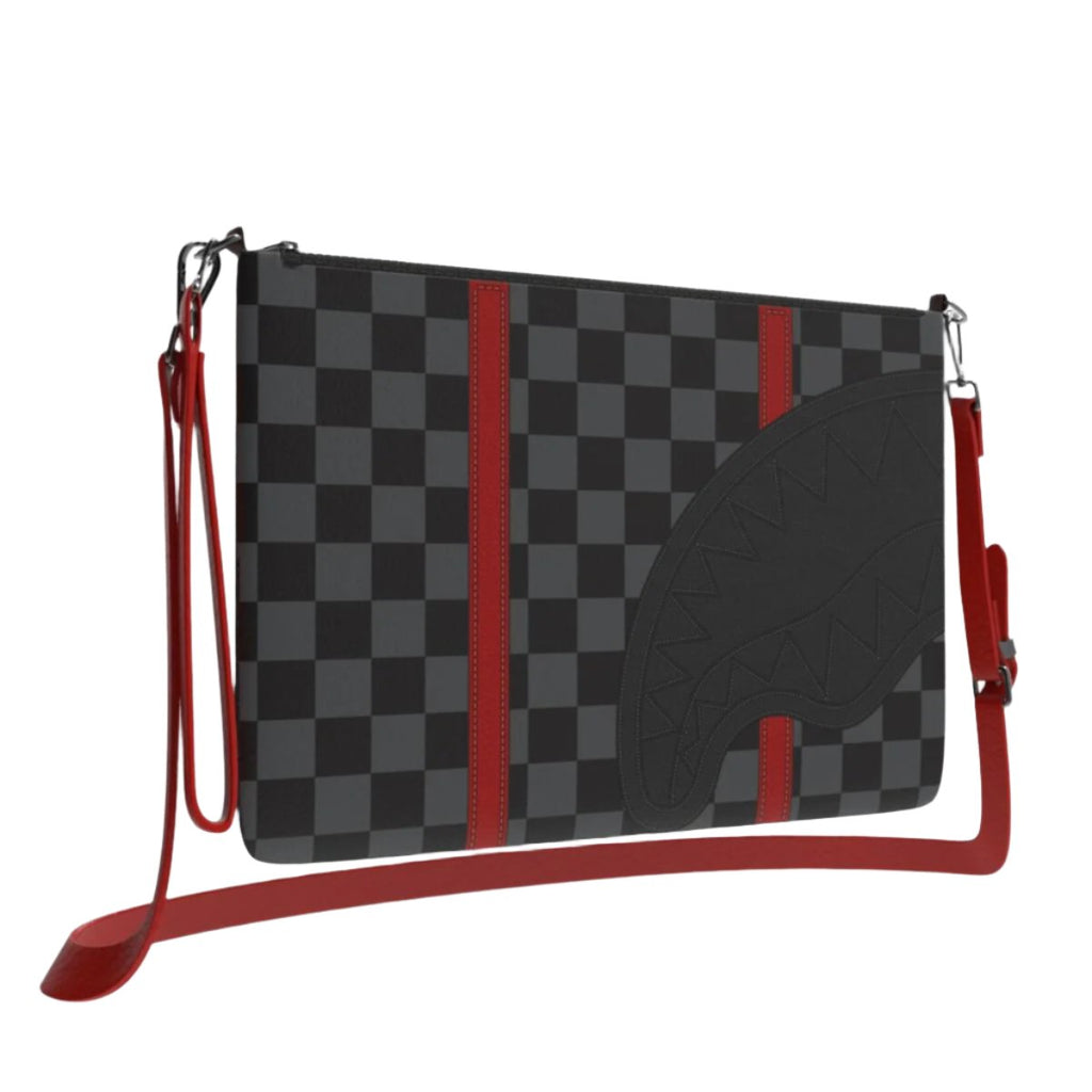 SPRAYGROUND - Raceway 3 Crossover Clutch W/ Shoulder Strap