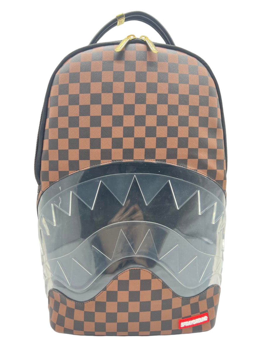 SPRAYGROUND - Clear Rubber Sharks In Paris DLXSV Backpack