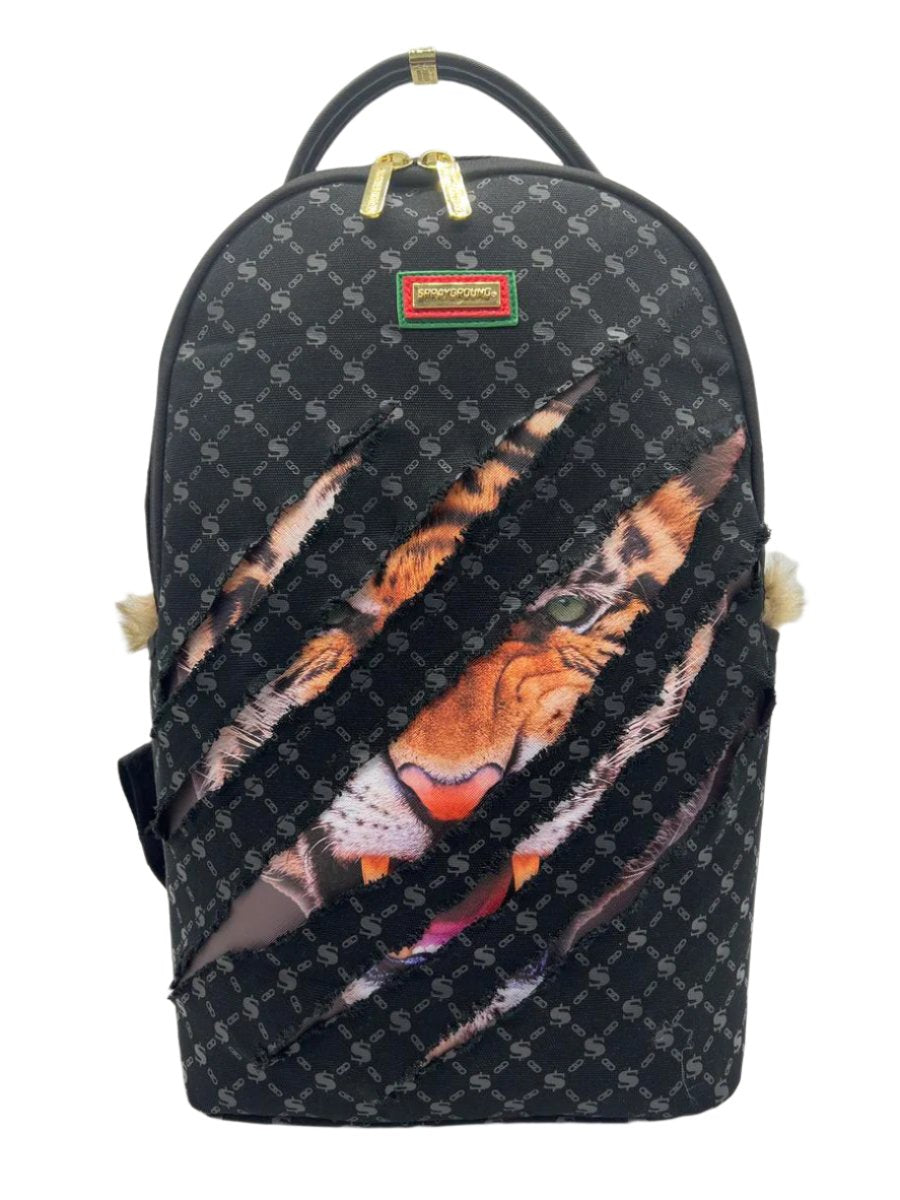 SPRAYGROUND - Tiger Scratched DLXSV Backpack