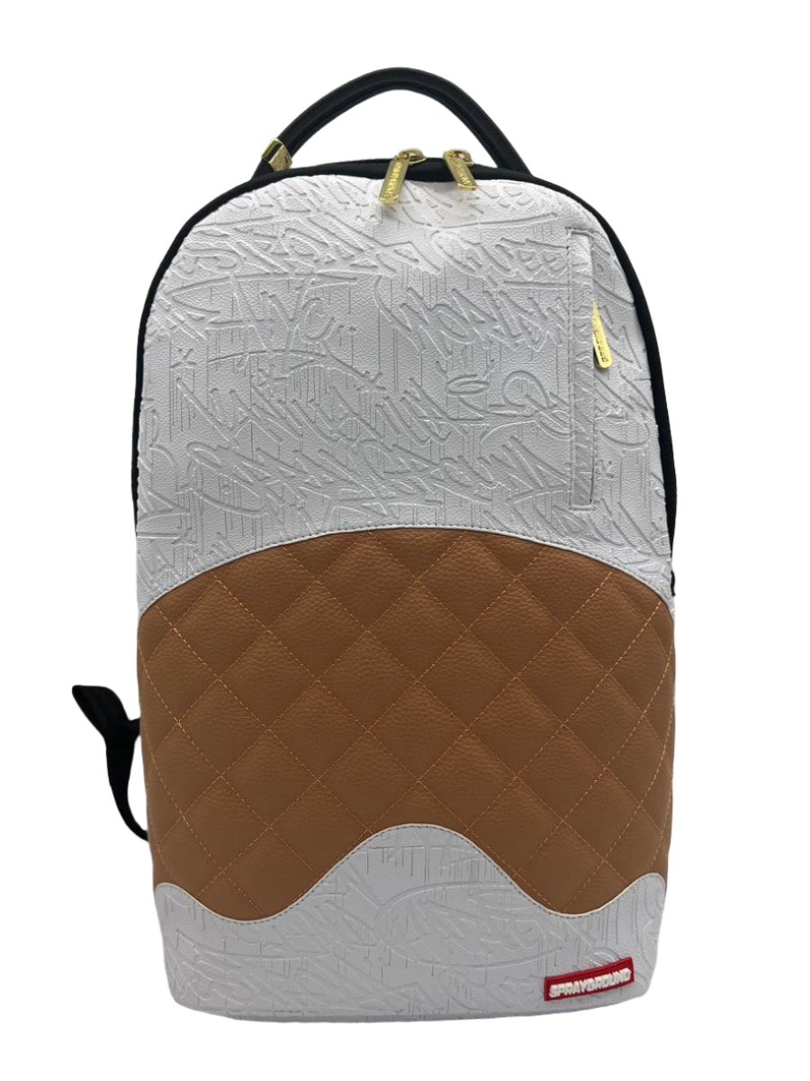 SPRAYGROUND - Paris Embossed Cognac DLXSV Backpack