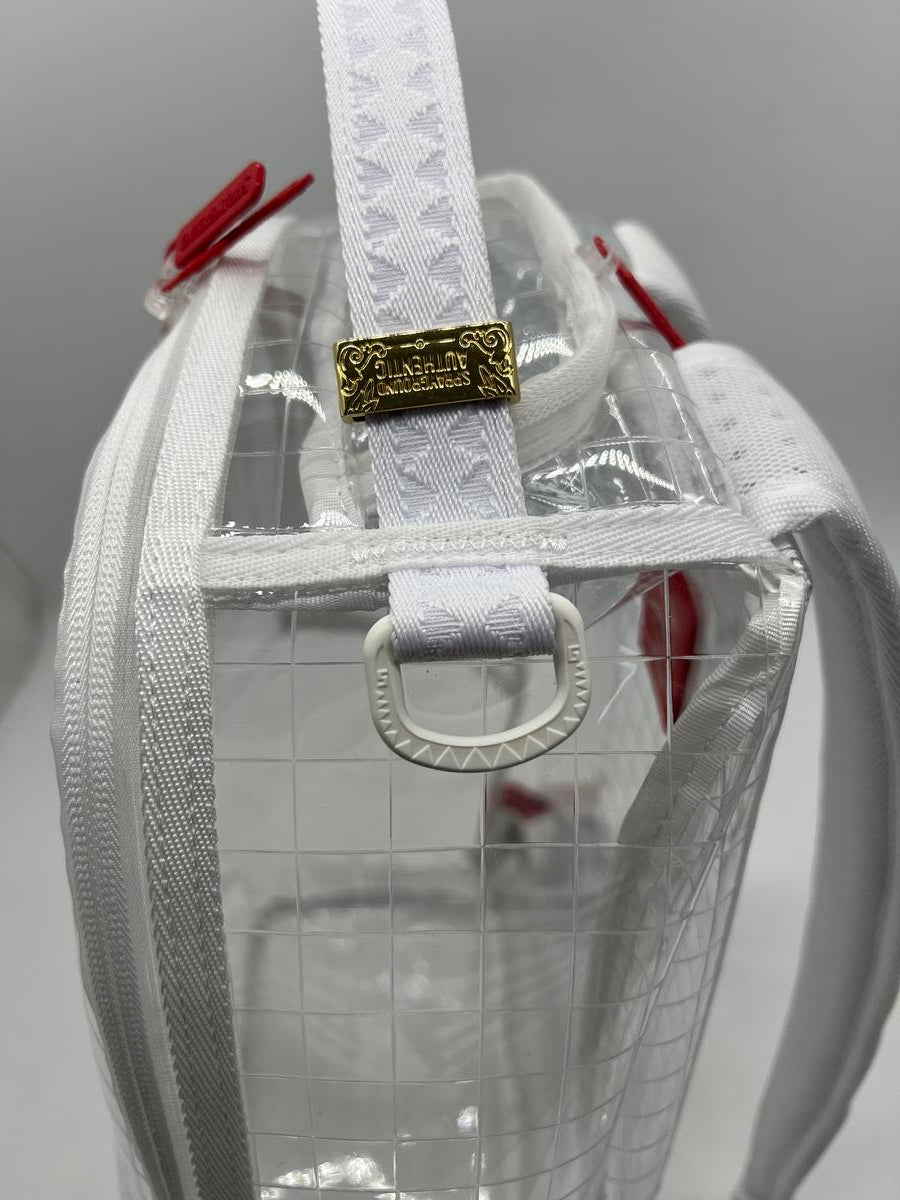 SPRAYGROUND - Clear Sharkmouth DLX Backpack