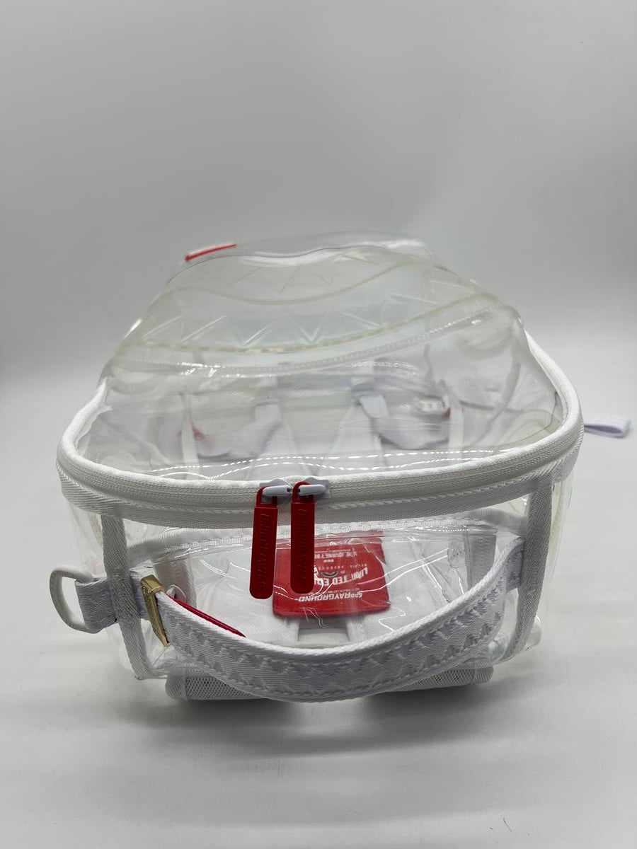 SPRAYGROUND - Clear Embossed Sharks In Paris DLXSV Backpack