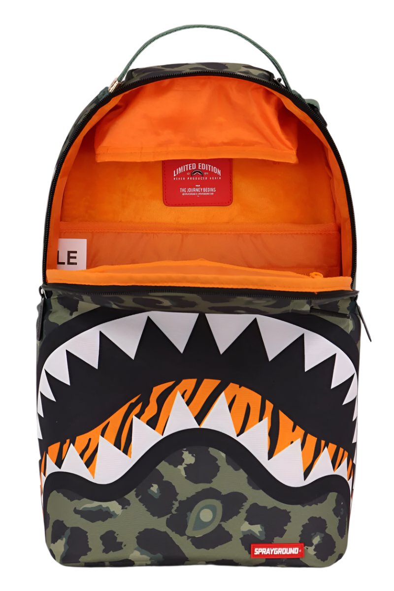 SPRAYGROUND - Leopard Incognito DLXSR Backpack