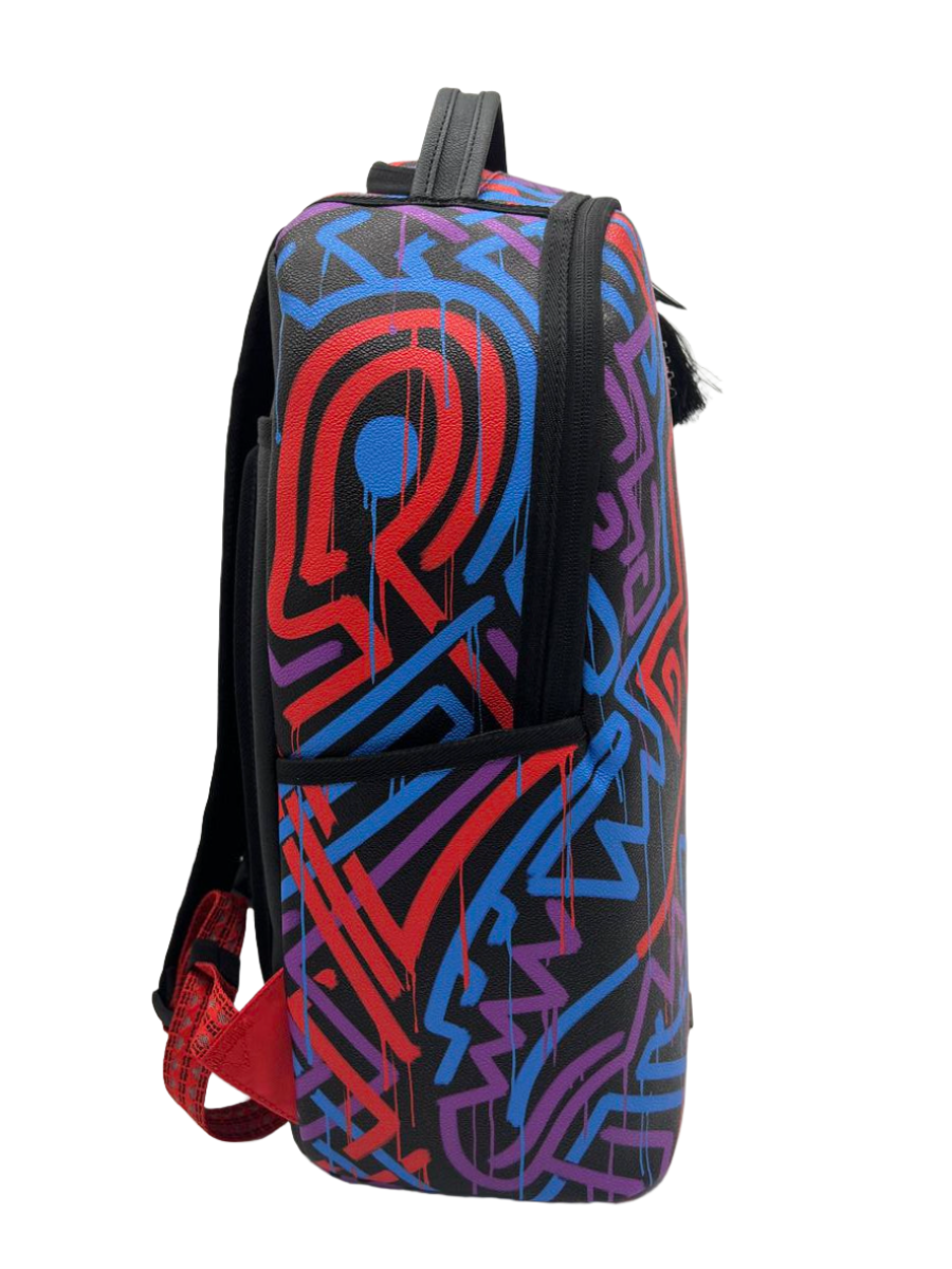 SPRAYGROUND - Ai Tribal Pattern DLXSV Backpack