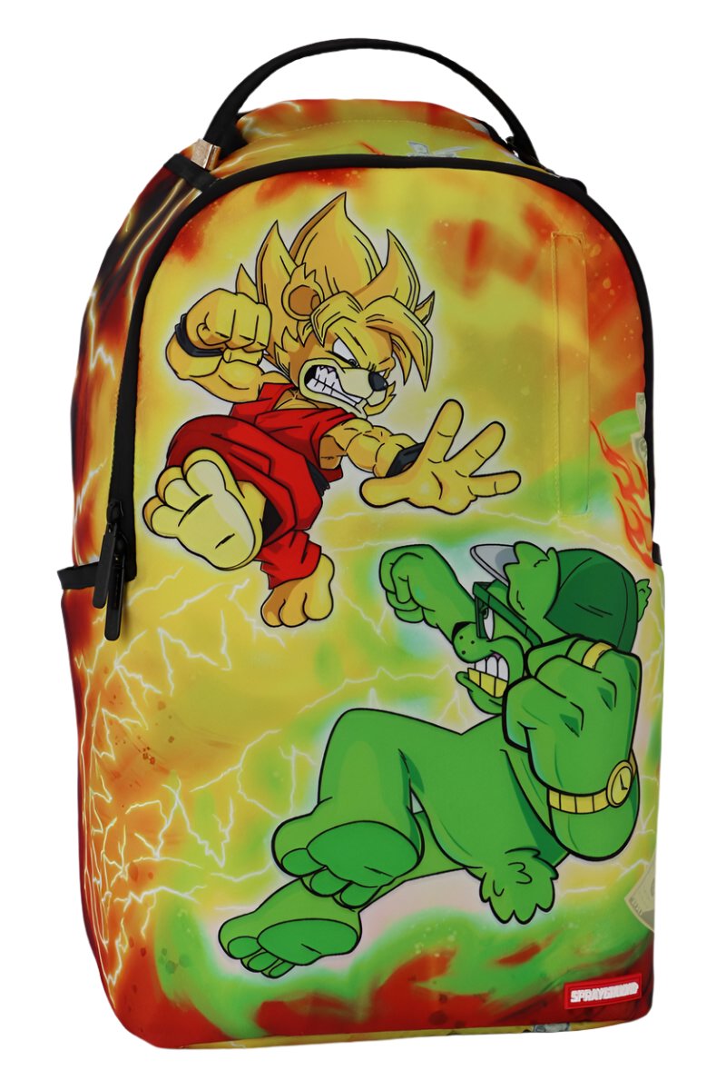 SPRAYGROUND - Dragon Bear Vs Money Bear DLXSR Backpack