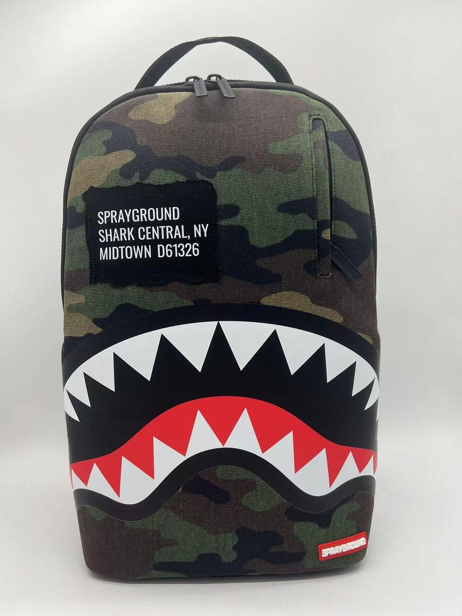 SPRAYGROUND - Shark Central Camo DLXS Backpack