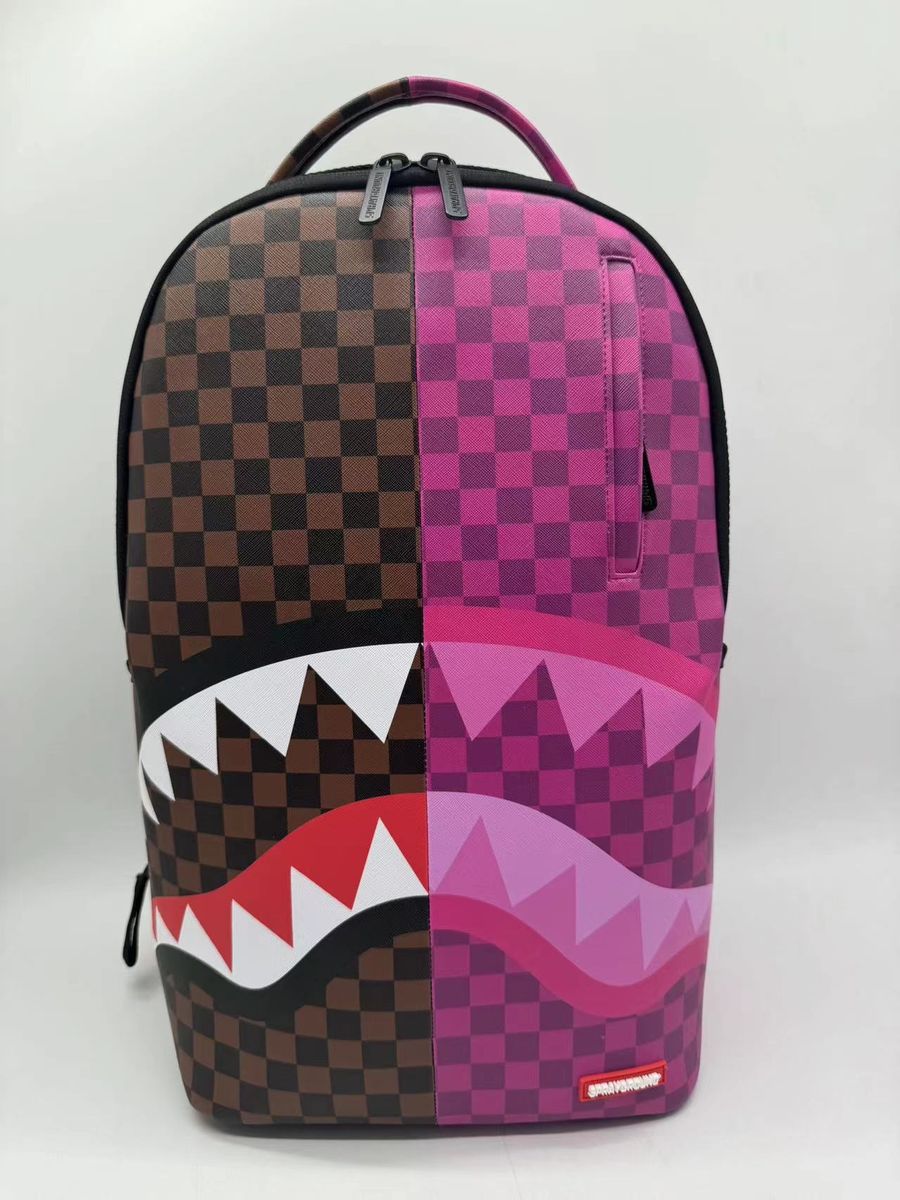 SPRAYGROUND - Split Sip Check DLXSV Backpack