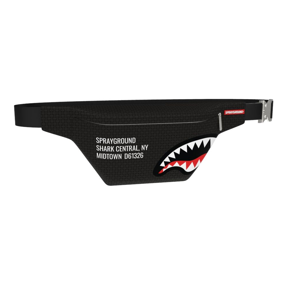 SPRAYGROUND - Shark Central Knit Black Savvy Crossbody