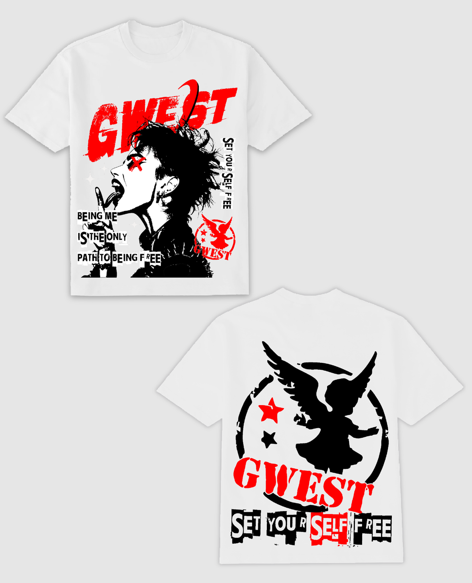 G WEST - Set Yourself Free Regular Tee