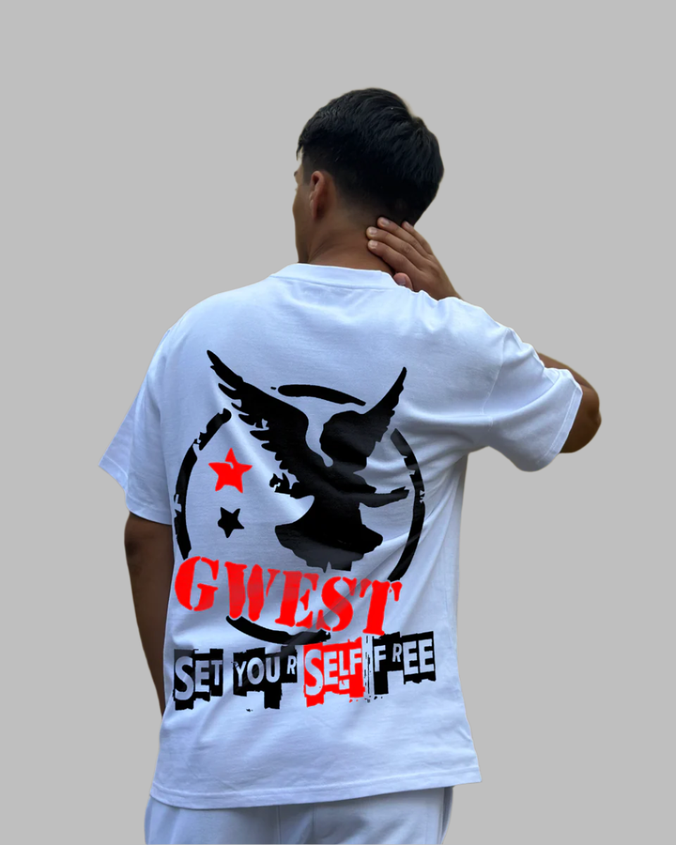 G WEST - Set Yourself Free Regular Tee