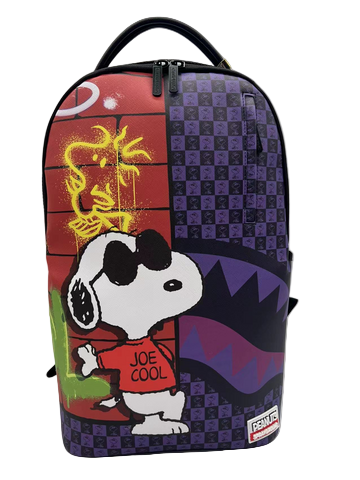 SPRAYGROUND - Peanuts Joe Cool Reveal Checker DLXSV Backpack