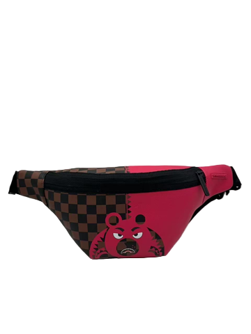 SPRAYGROUND - Pink Bear Shark Savvy Crossbody