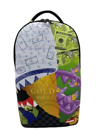 SPRAYGROUND - Mean Money Collage DLXR Backpack