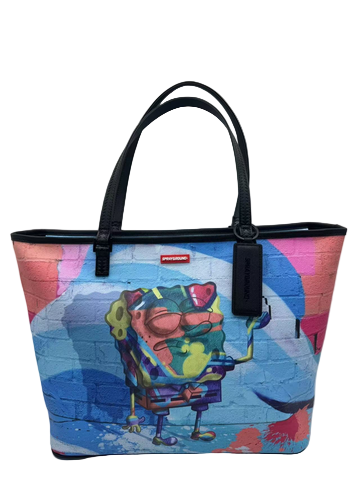 SPRAYGROUND - Painted Spongebob Tote