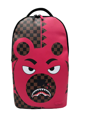 SPRAYGROUND - Pink Bear Shark DLXSV Backpack