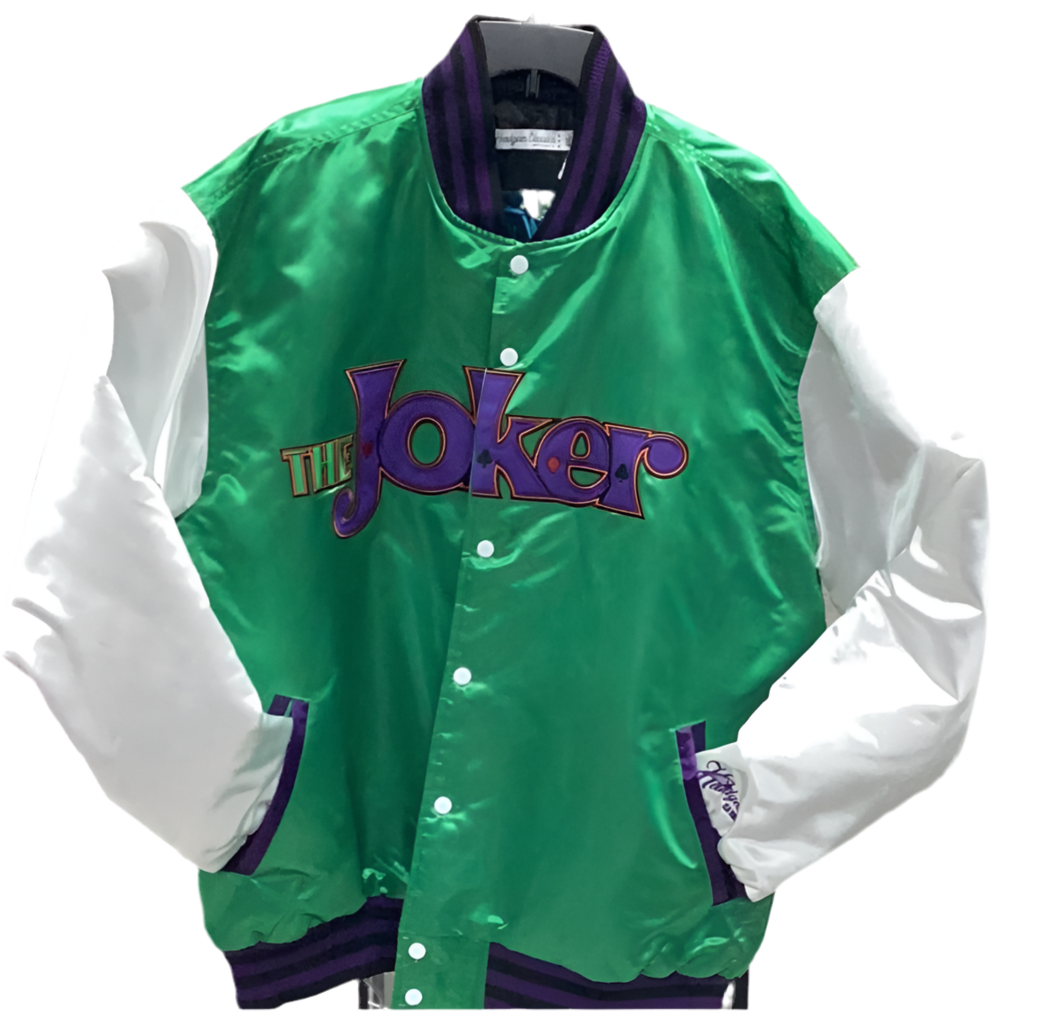 The Joker Bomber Varsity Jacket