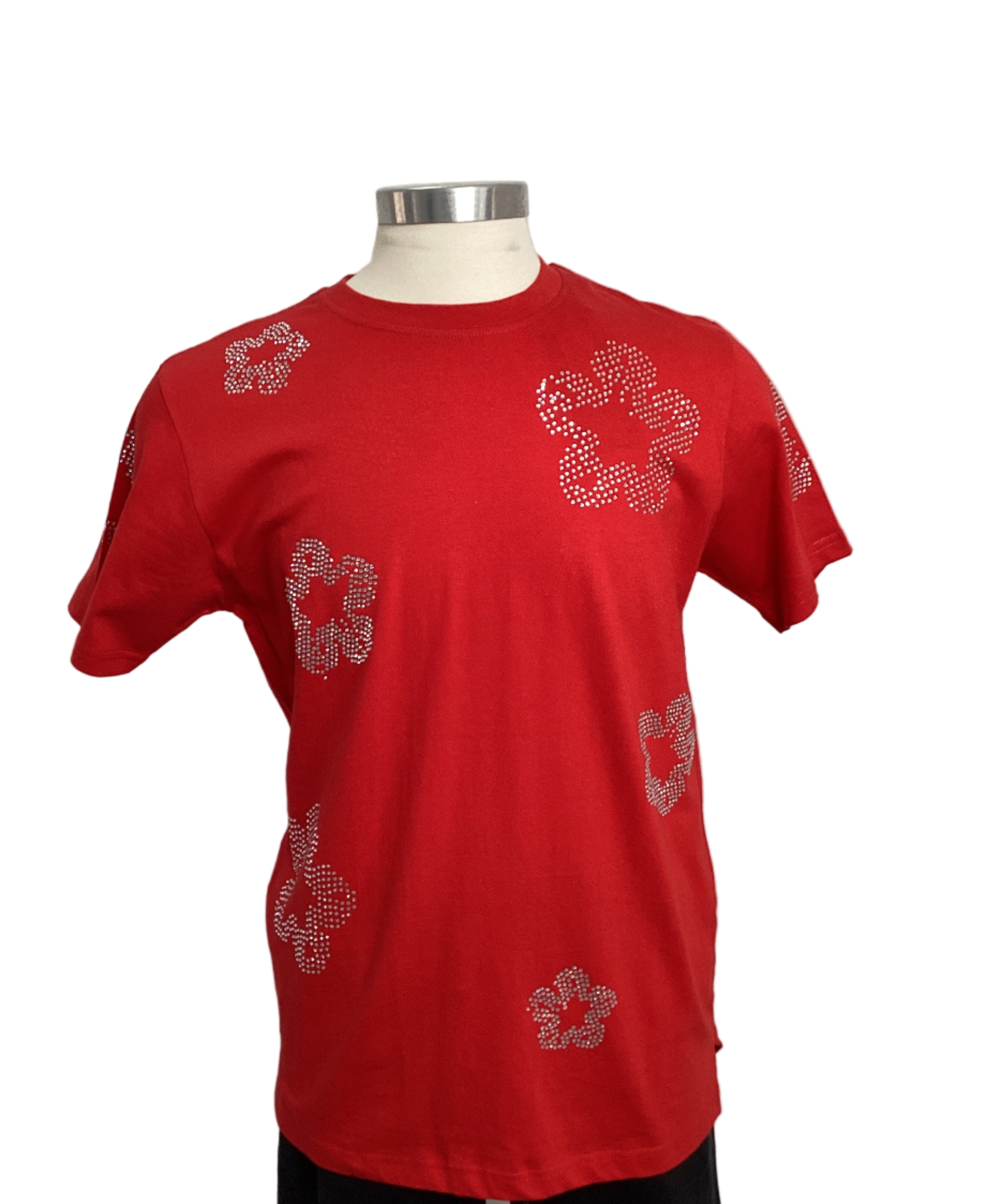 Crystal Flower Stone Tee