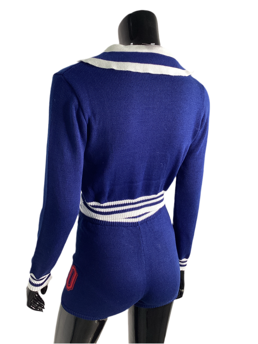 Classic Collared 2 Piece Sweater Short Set