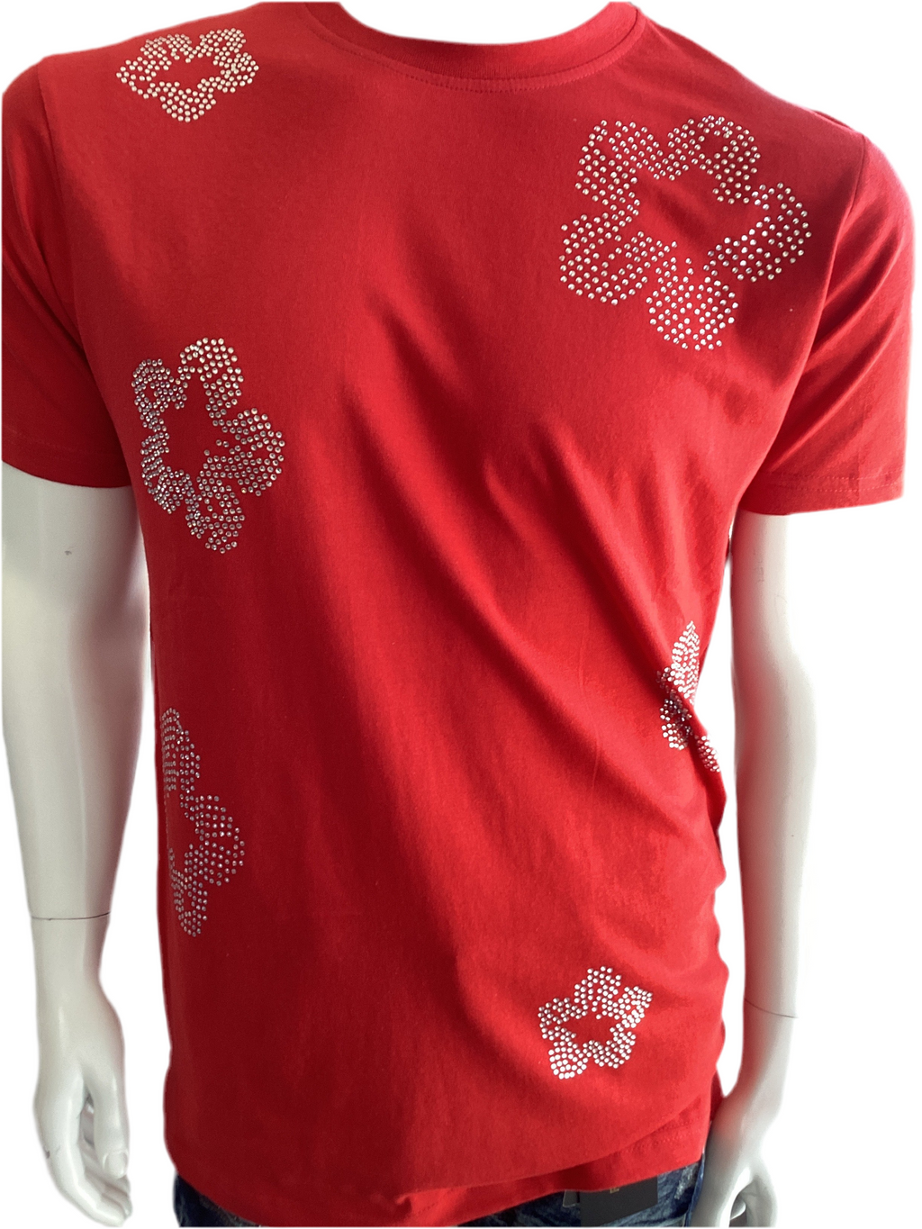 Crystal Flower Stone Tee