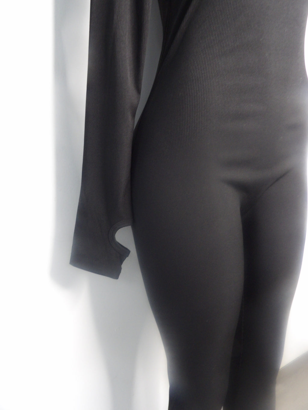 Long Sleeve Solid Jumpsuit - Closet Space