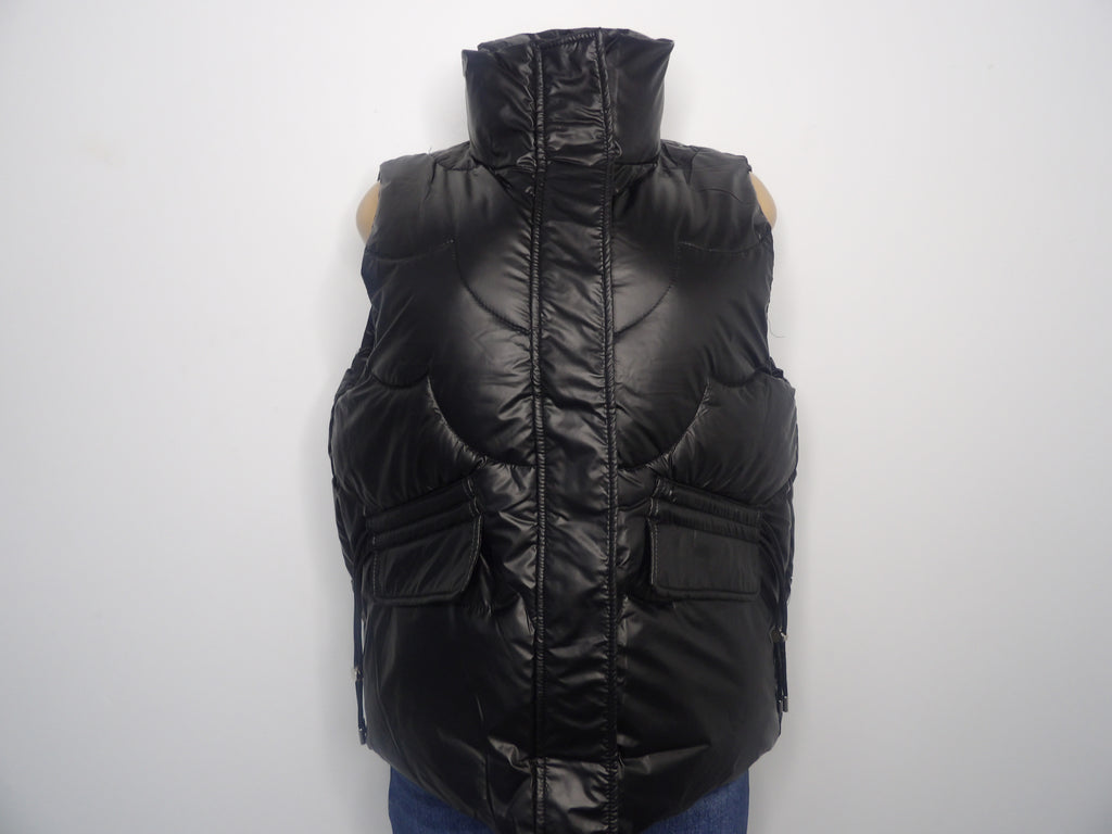 Shinny Puffer Vest - Closet Space