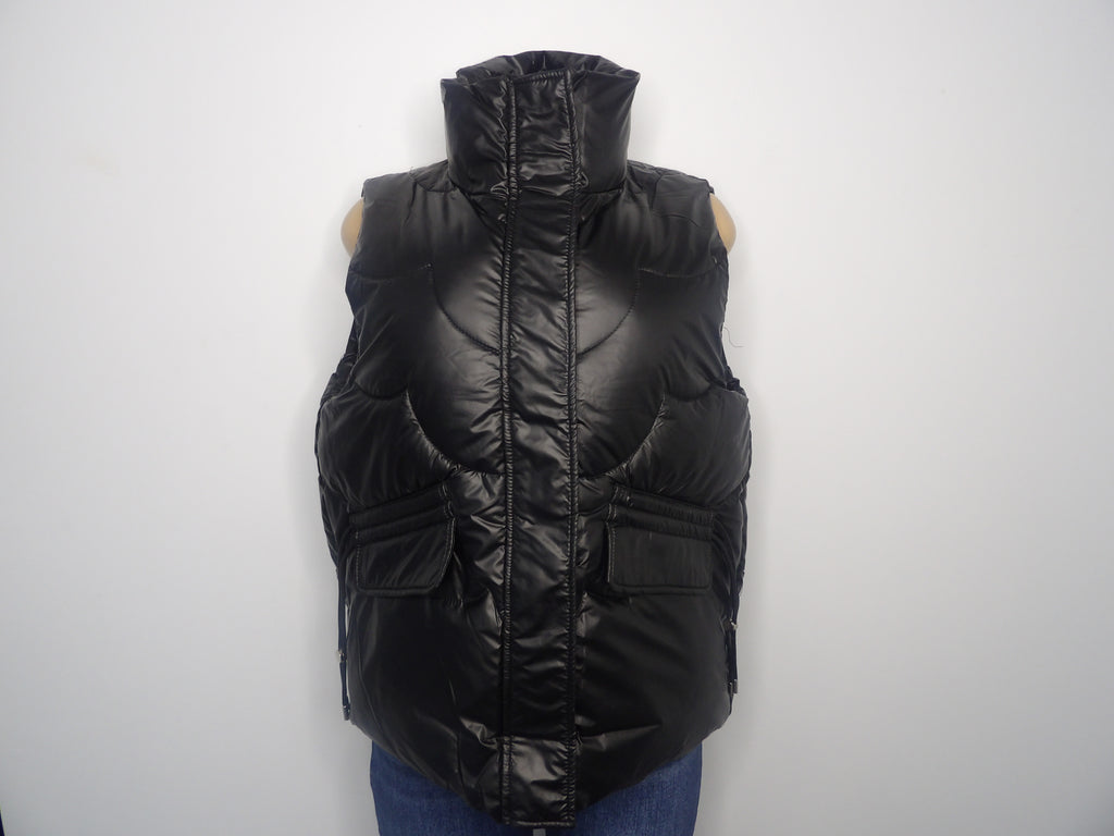 Shinny Puffer Vest - Closet Space