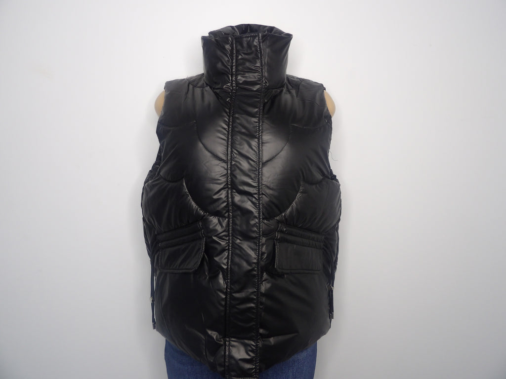 Shinny Puffer Vest - Closet Space