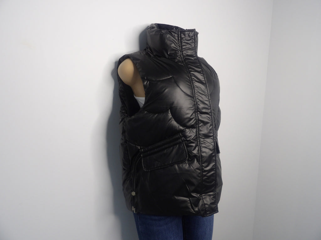 Shinny Puffer Vest - Closet Space