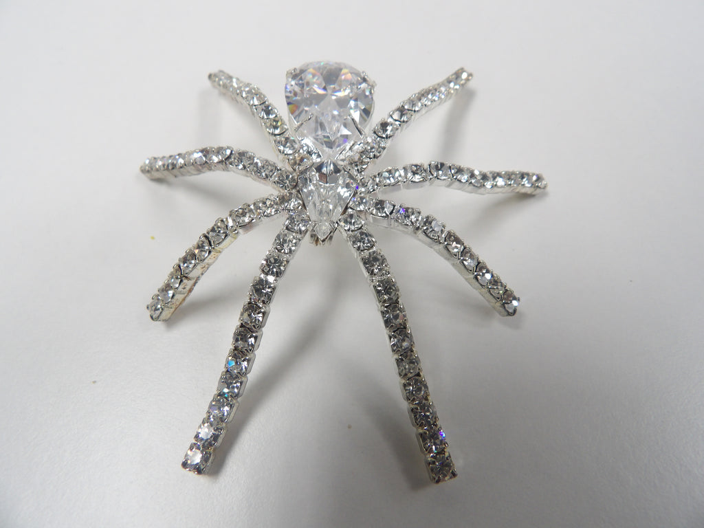 Glistening Spider Brooch - Closet Space