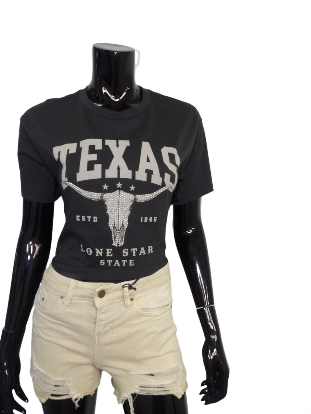 Texas Lone Star State Crop Top