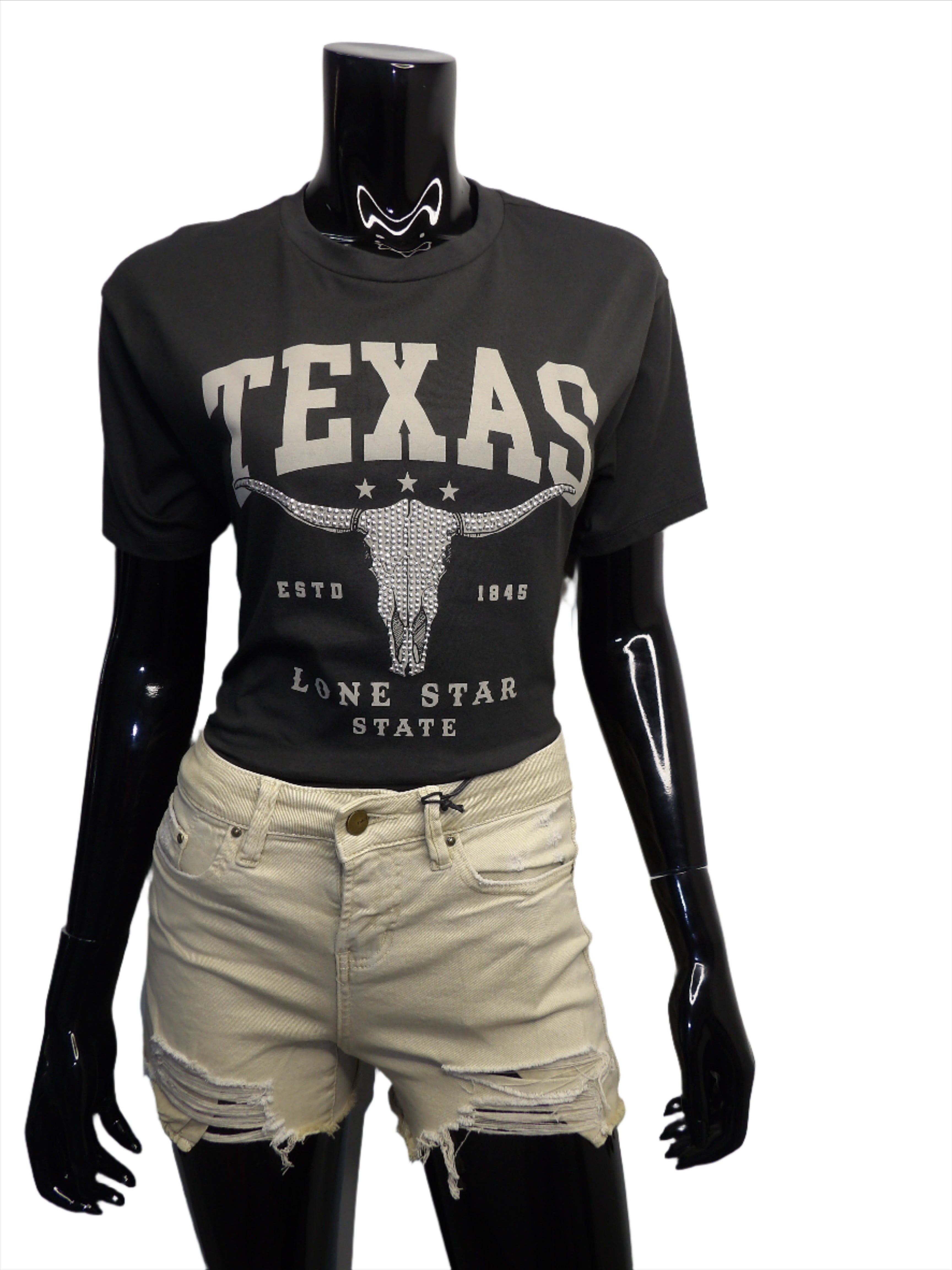 Texas Lone Star State Crop Top
