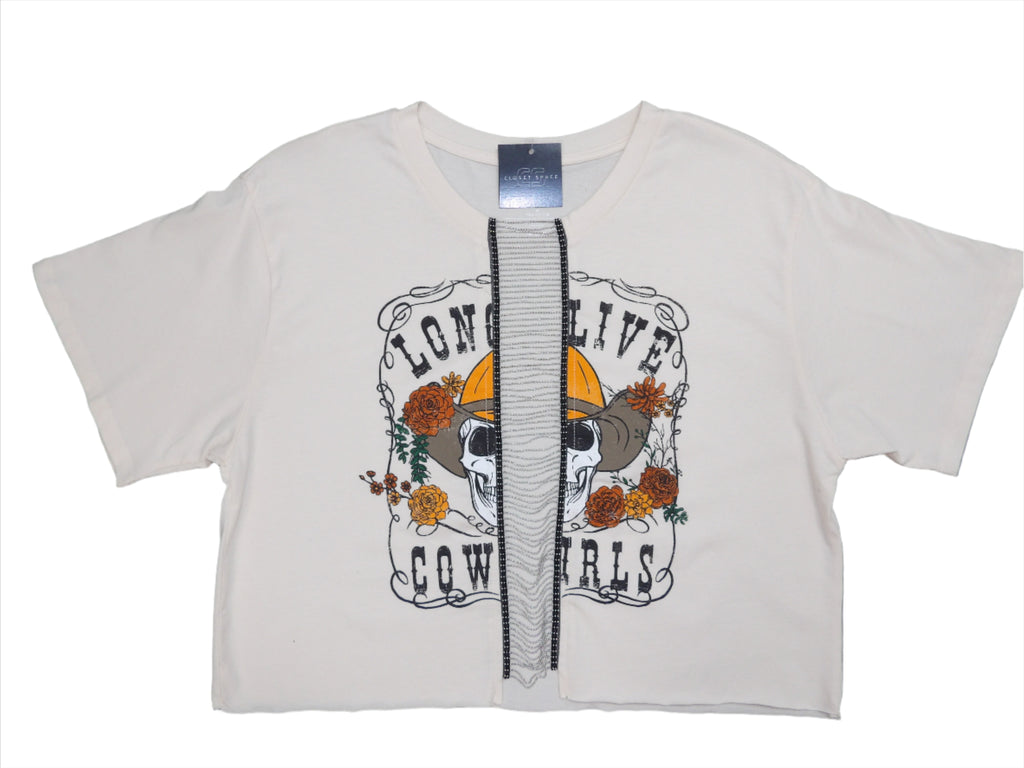 Long Live Cowgirls Crop Top