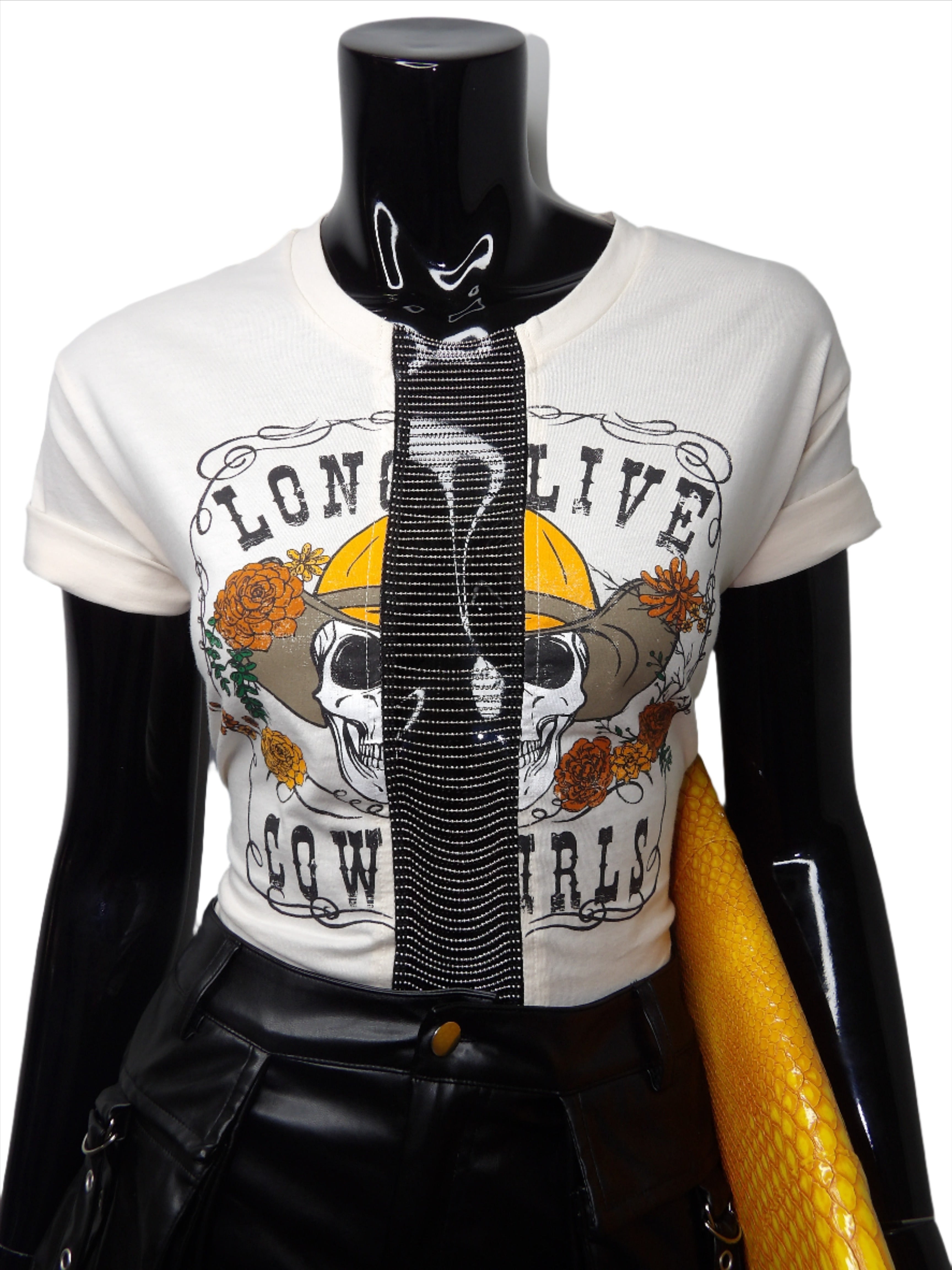 Long Live Cowgirls Crop Top